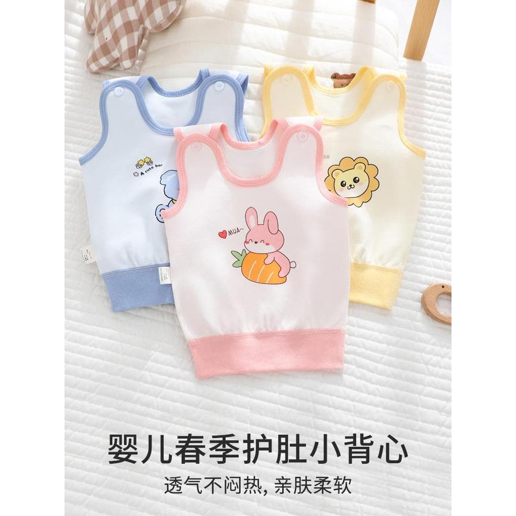 Roupa íntima sem mangas para bebês