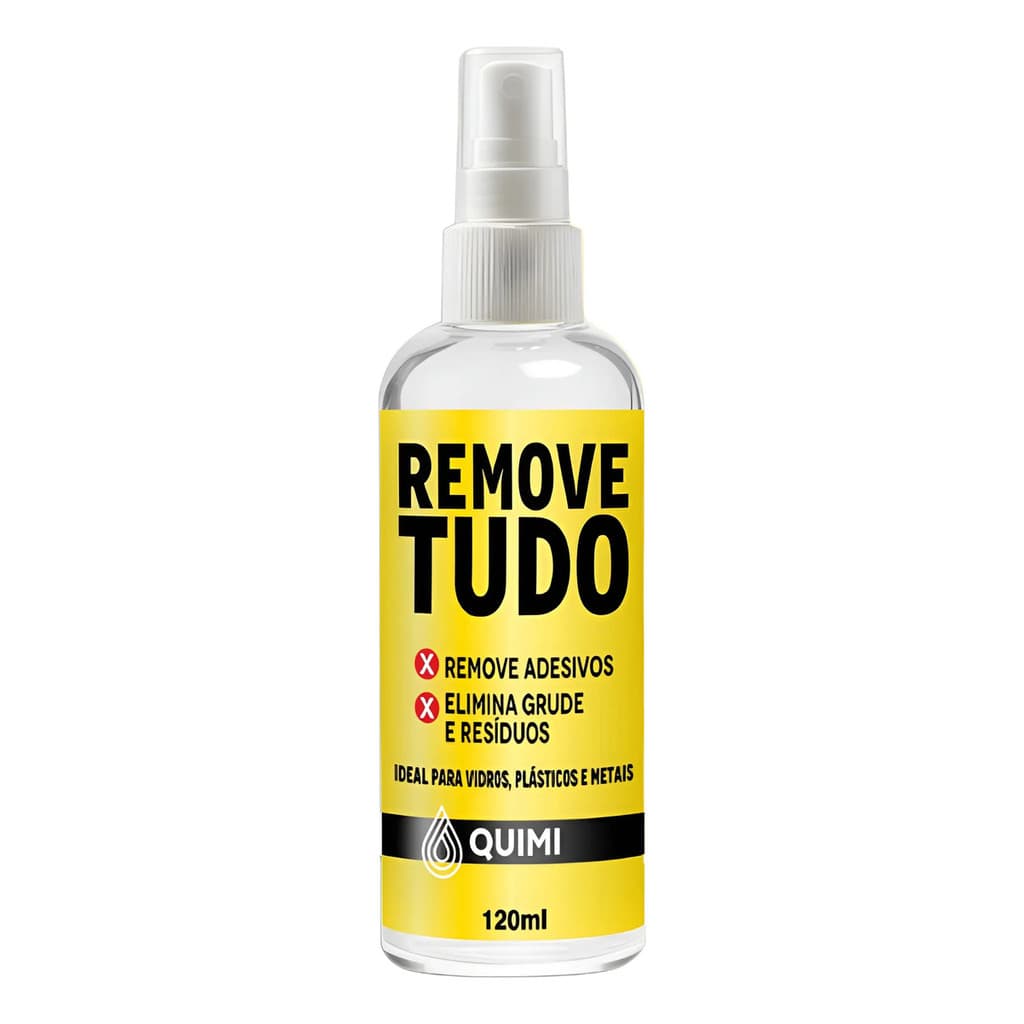 Tira Grude Remove Tudo Cola Adesivos Etiquetas Piche Graxa Descola Quimi Vida