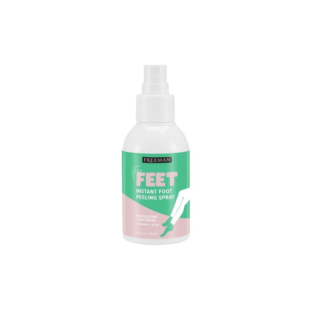 FreemanFlirtyFeetSprayExfolianteInstantâneoParaPés, MáscaraExfolianteParaPésParaOVerão, Hidratante&SuavizaPésSecos, Calc