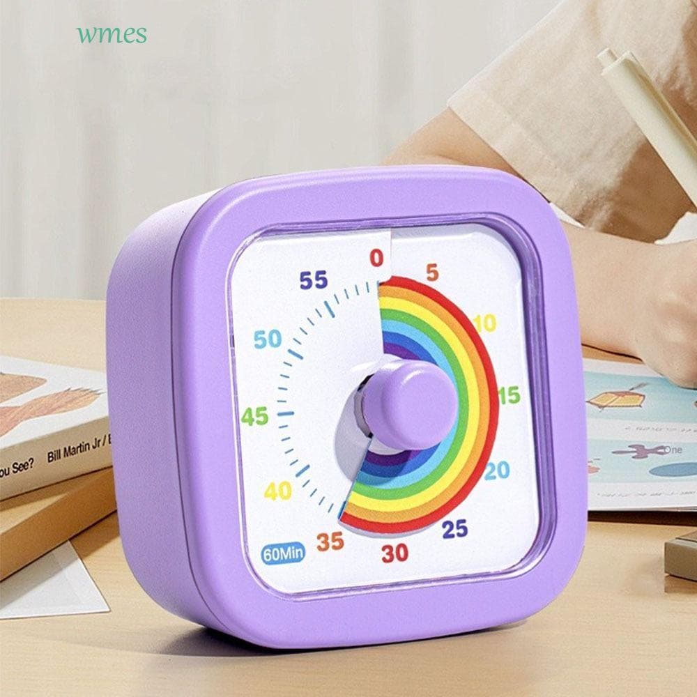 Temporizador Visual WMES1 , Despertador De Contagem Regressiva De Visualização Ultra Silenciosa , De Cozinha Com Autodis
