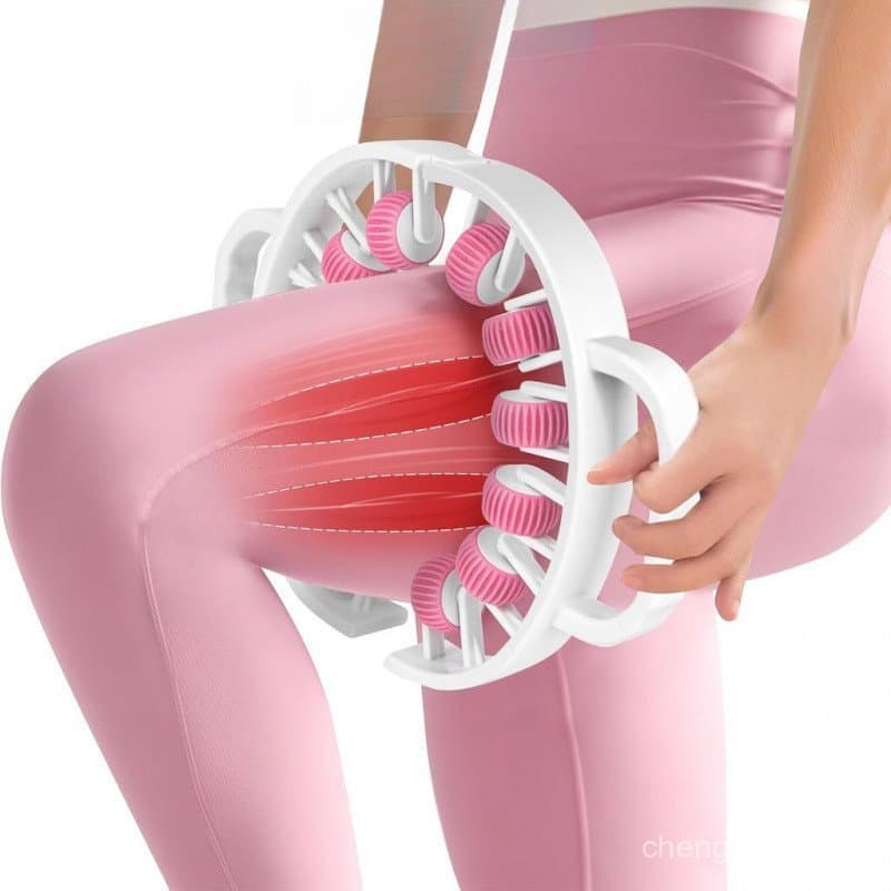Rolo de Massagem Docemel para Celulite e Drenagem Linfática - Bastão de Fáscia Muscular para Pernas, Quadris, Panturrilh
