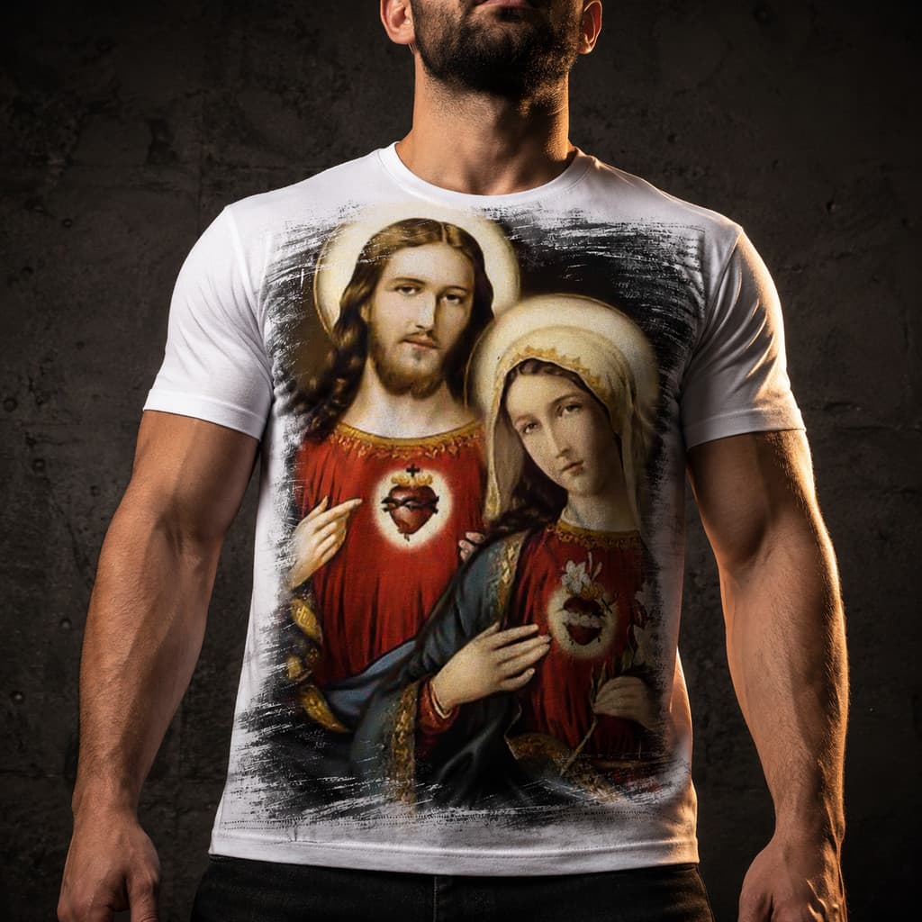 Camisa Camiseta Masculina Catolica 5