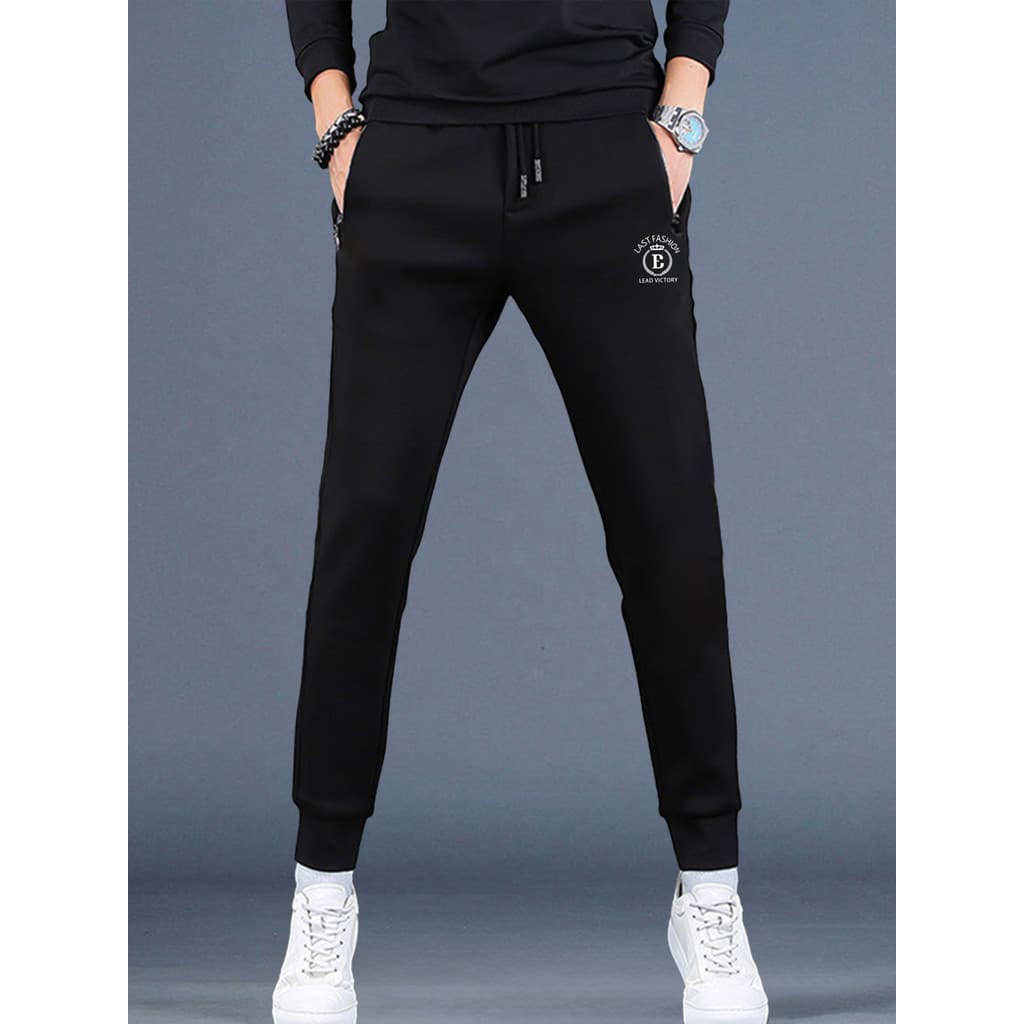 Calças casuais de verão masculinas estilo fino calças esportivas de seda gelo 2026 novo estilo na moda calças justas est