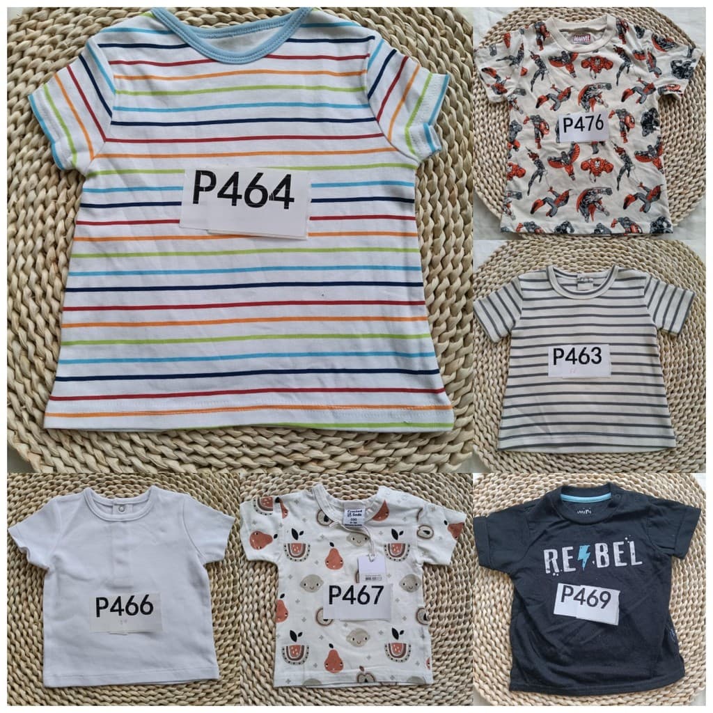 [0 a 5 anos] camiseta infantil de manga curta de algodão masculino feminino bebê crianças verão novo estilo frete grátis