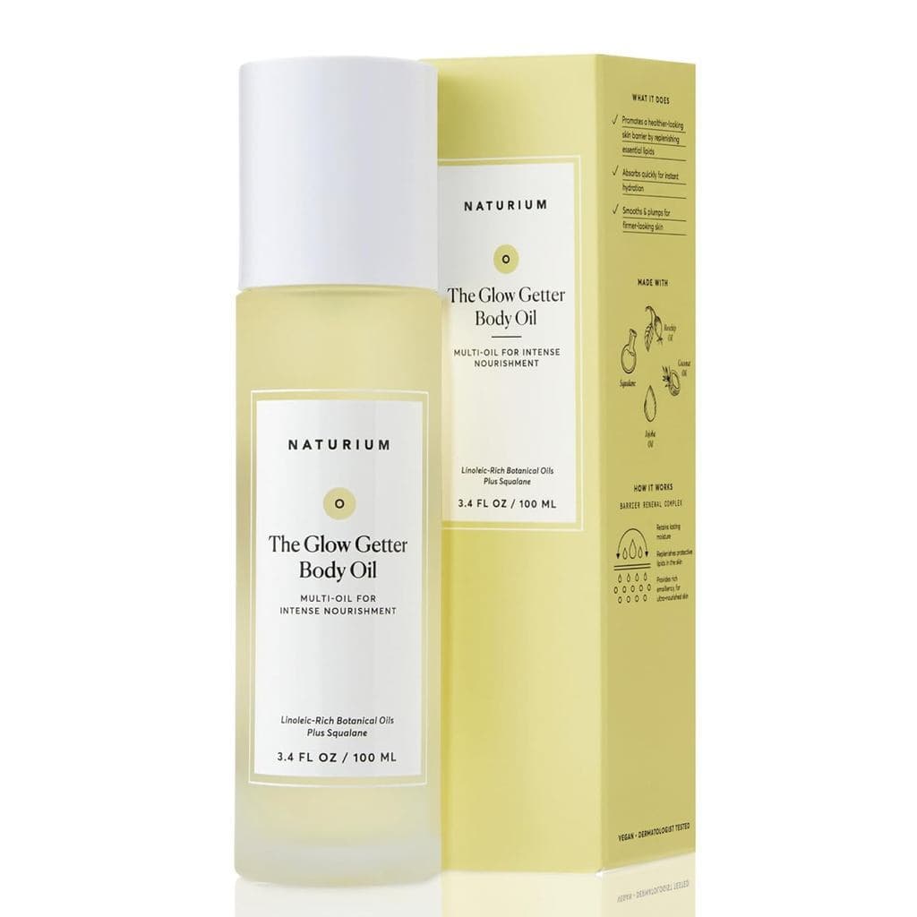Naturium TheGlowGetter Body Oil, óleo multi-nutritivo, fórmula hidratante e umectante, vegano e livre de...