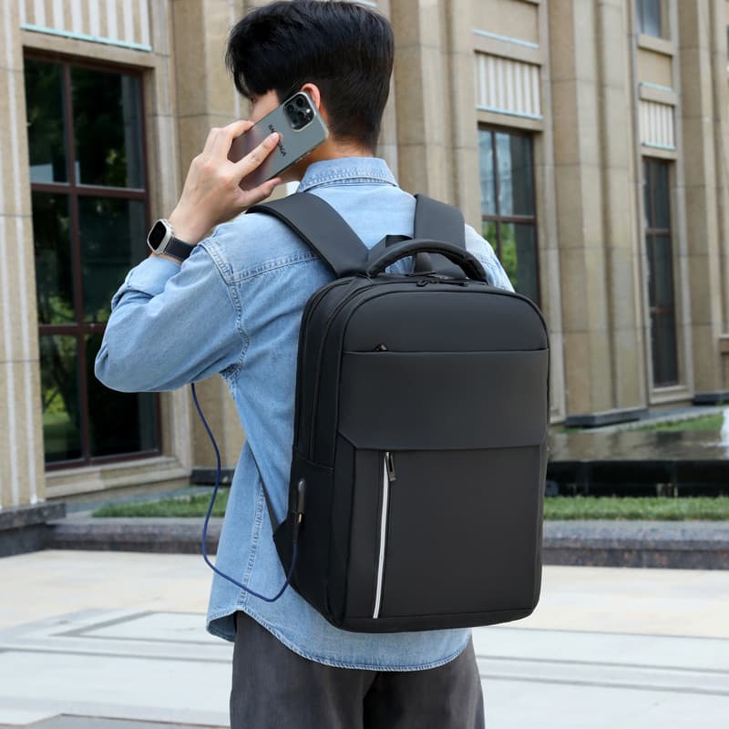 Mochila para computador, mochila de alta qualidade, mochila de negócios de grande capacidade, mochila de filme repelente