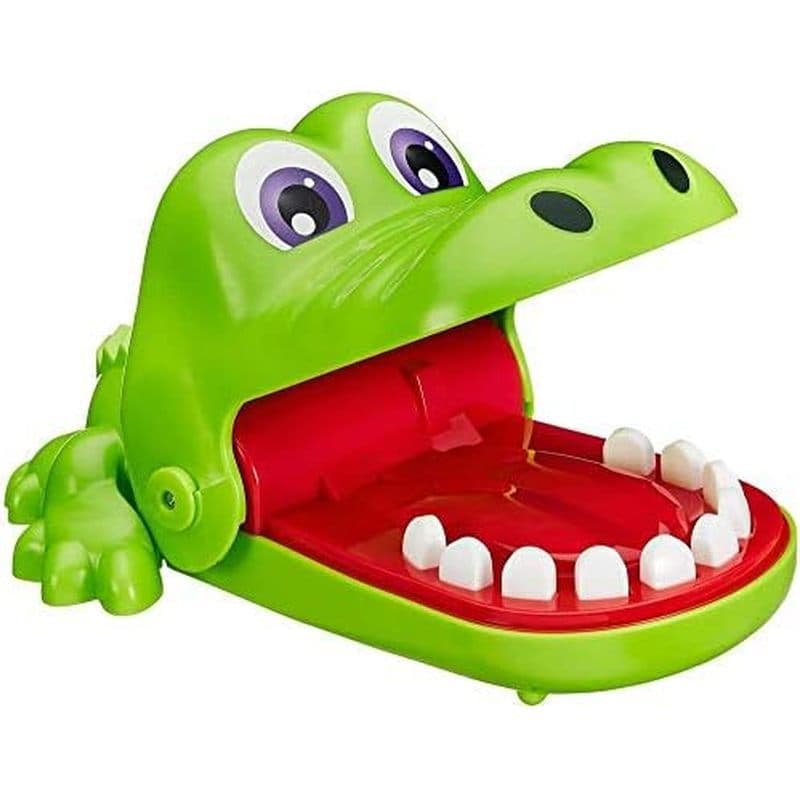 Hasbro Gaming – Dentista Crocodilo , Jogo De Habilidade (B04081750) [Não Pode Estar Em Inglês] Versão Italiana