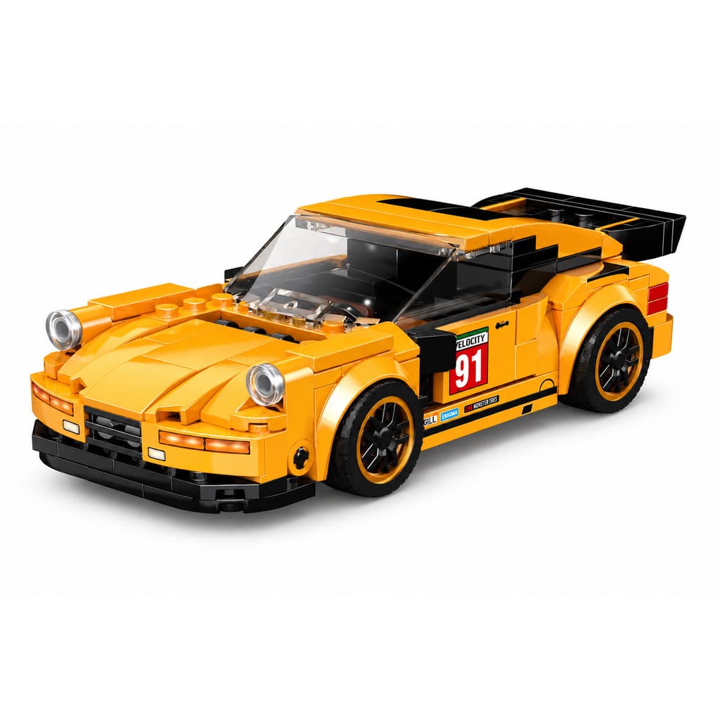 Blocos de Montar 236 Peças Carro Auto Blocks GT