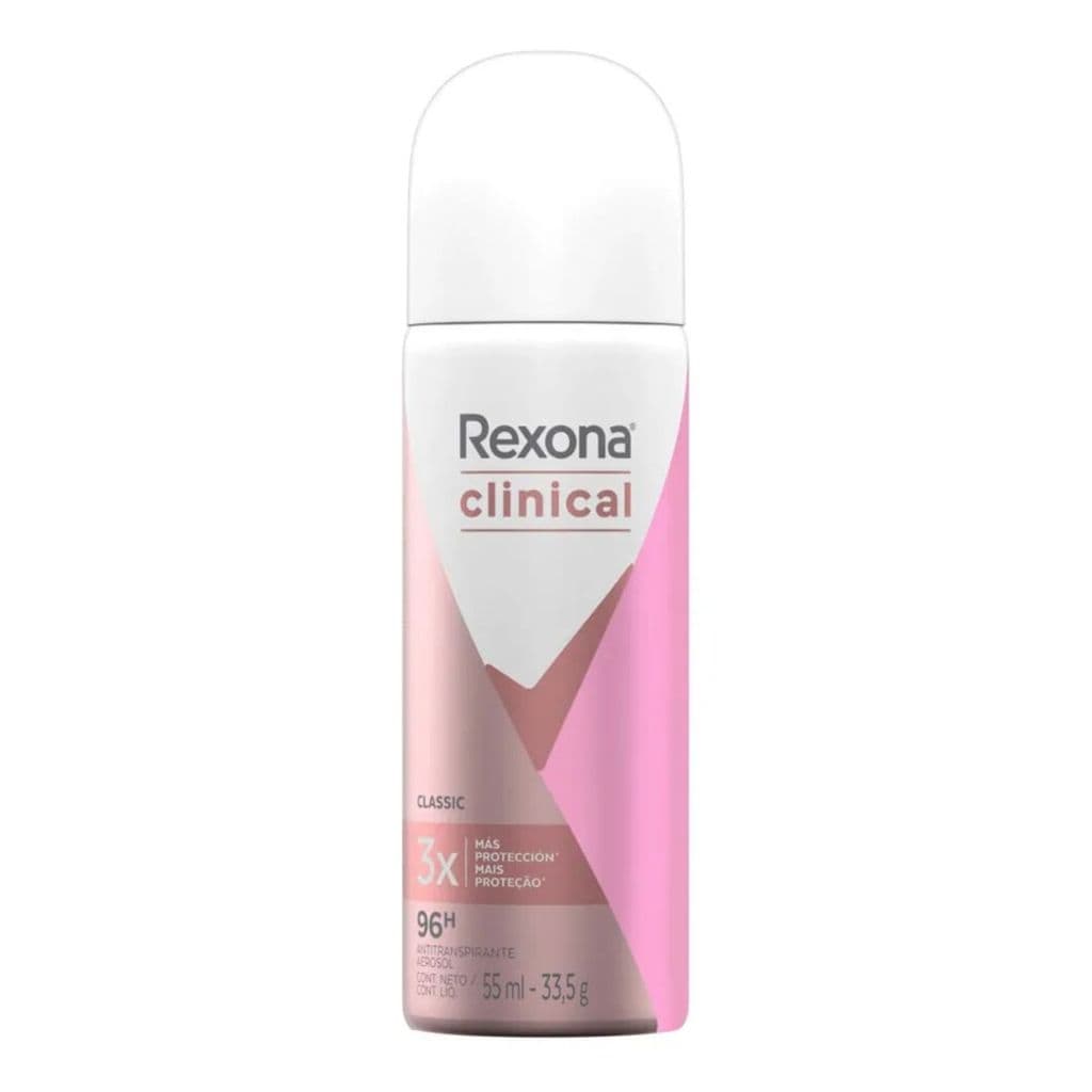 Desodorante Feminino Rexona Clinical Classic 55ml