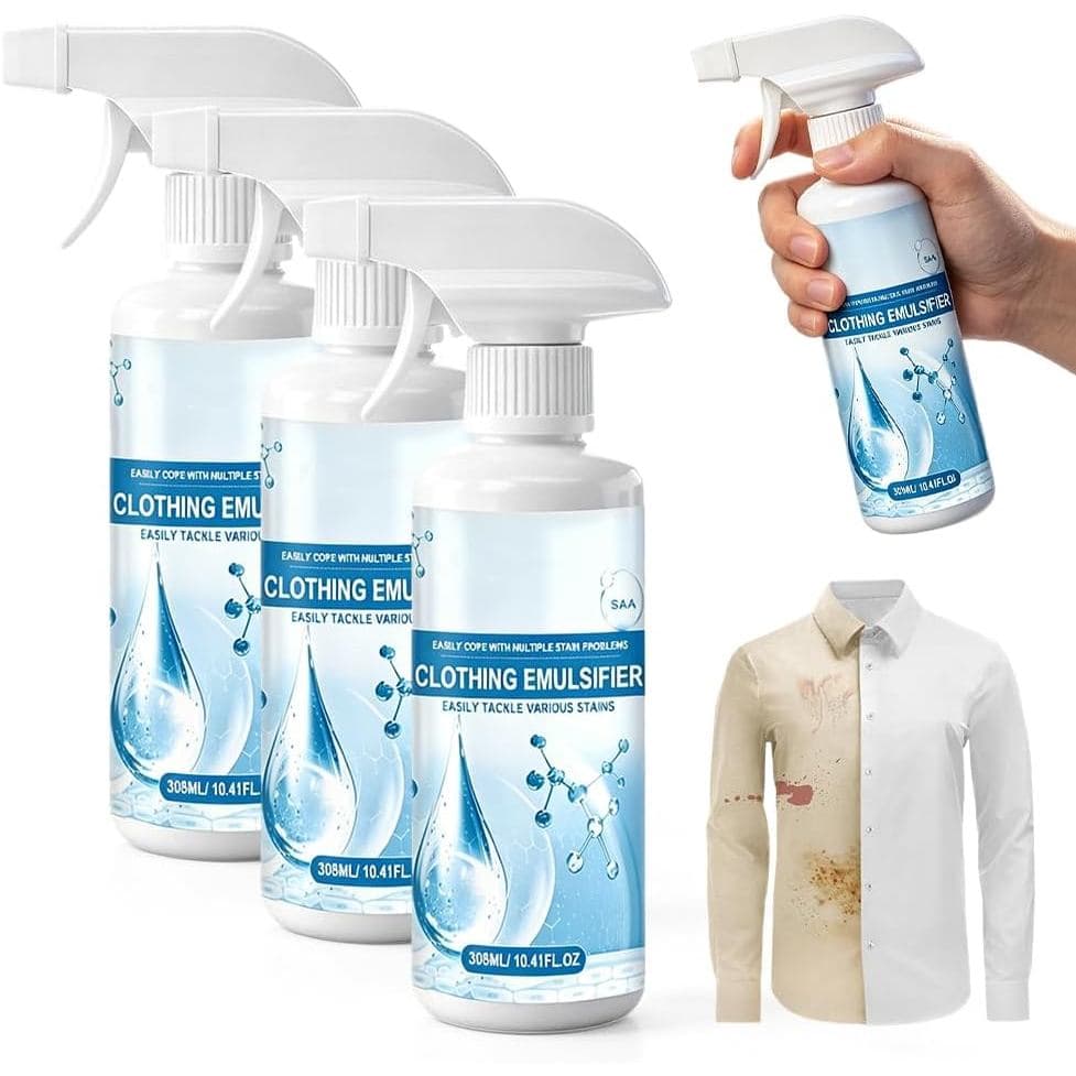 Emulsificador não iônico para remoção de manchas em roupas, Novo removedor de manchas não iônico 2026, Spray removedor d
