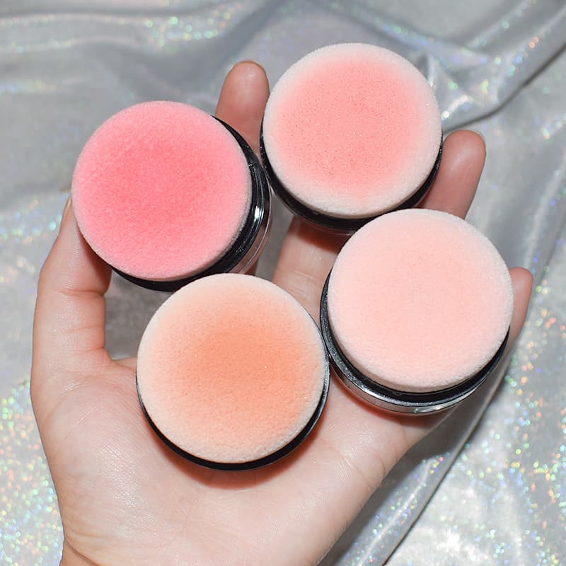 Recomendado por Li Jiaqi Almofada Preguiçosa Blush Rosa Cogumelo Cabeça Rouge Contorno Vitalidade Maquiagem Nude Natural