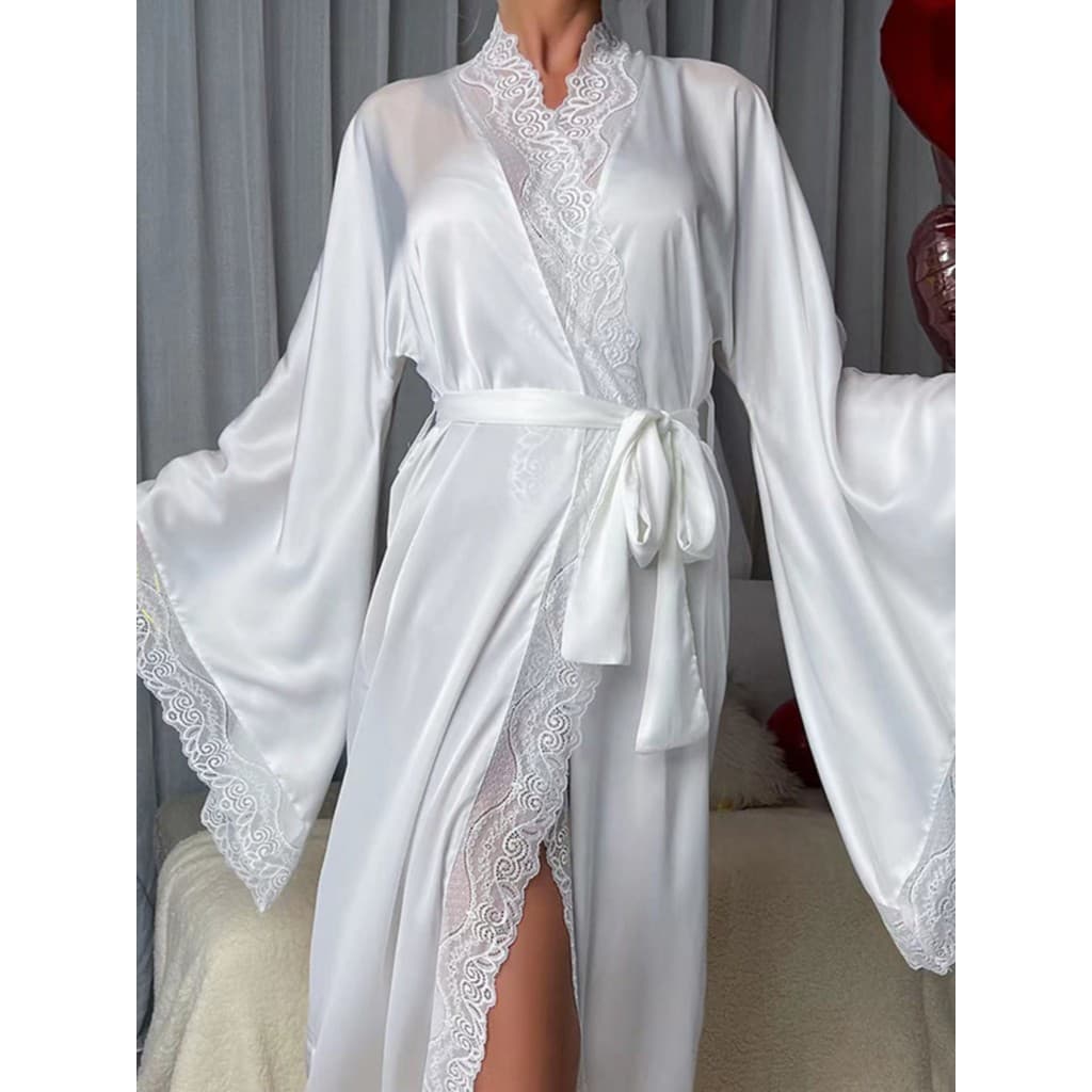 Camisola De Renda Leve Luxo Com Sensação Fresca