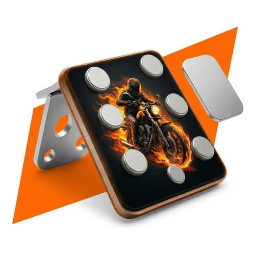 Suporte Celular Moto Magnetico Ima Extra Forte Motoboy Gps
