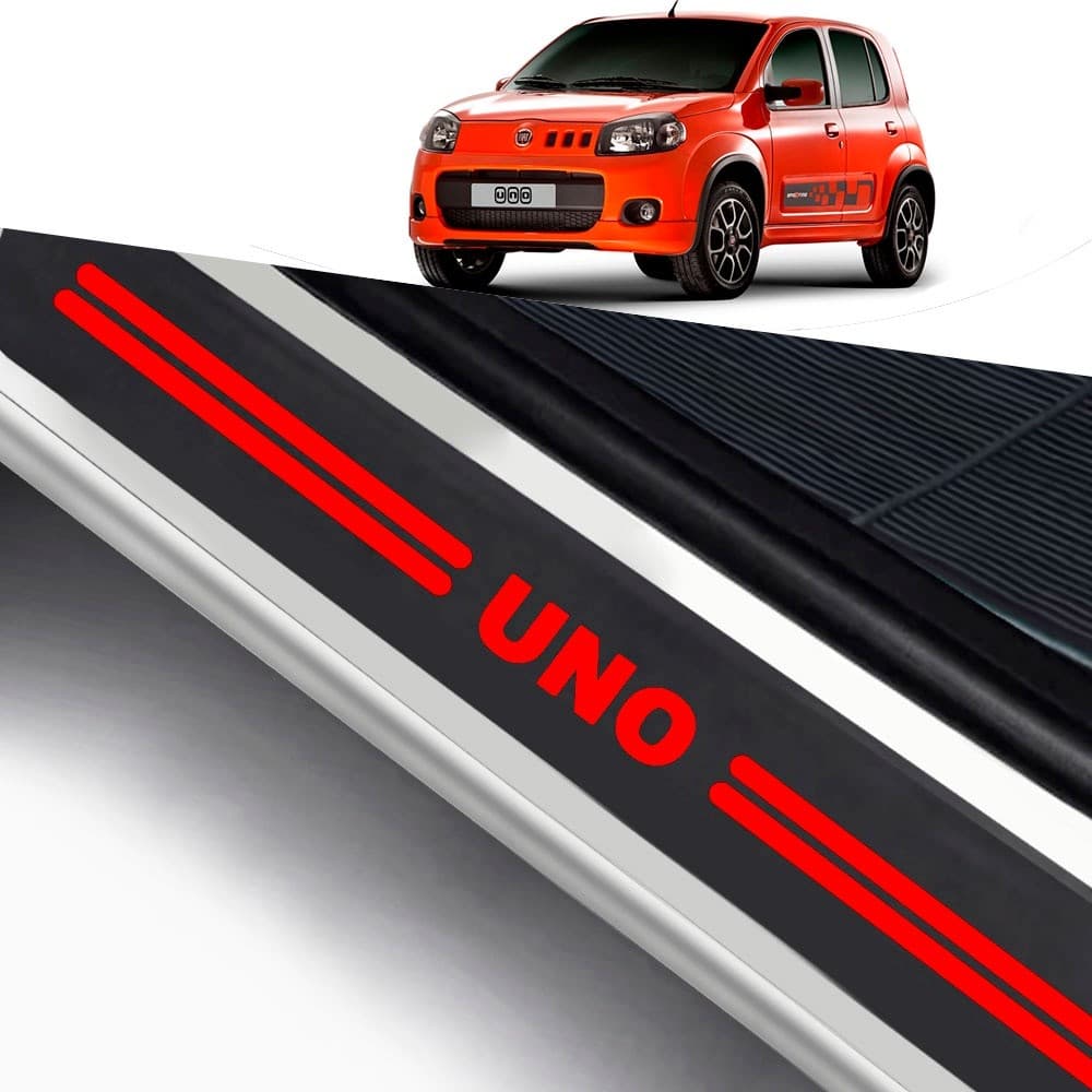 Soleira De Porta Fiat Uno Modelo Universal Carro personalizado