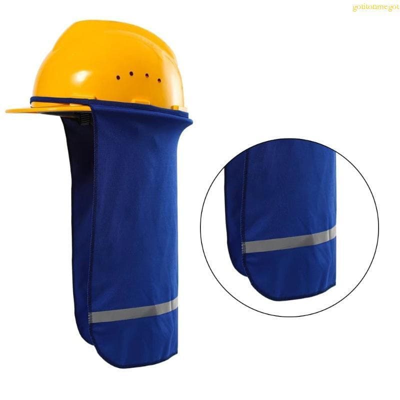 gotitonmegot Capacete Proteção Solar Guarda-Sol Para Vários Tamanhos Cabeça Listras