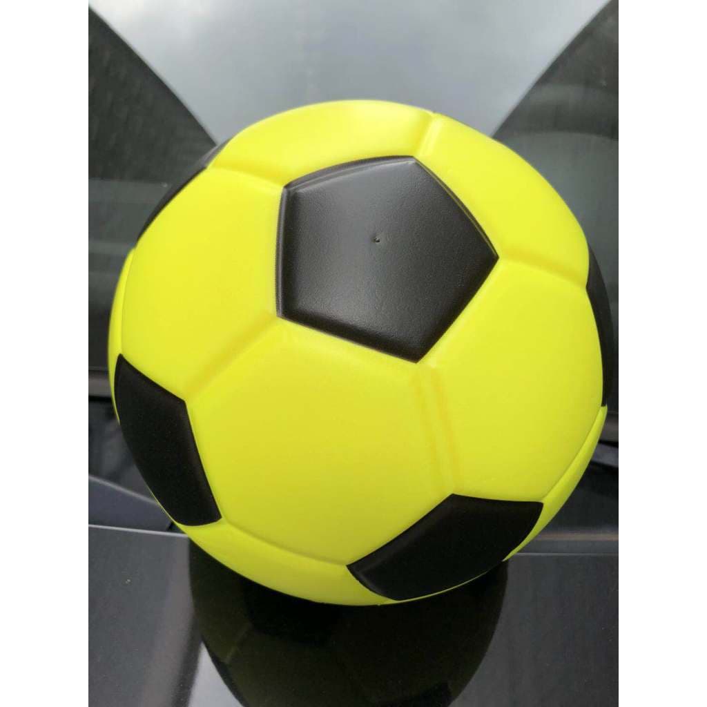 Nacional frete grátis 20cm pu esponja sólida copa do mundo futebol raquete de segurança infantil bola de couro casa brin