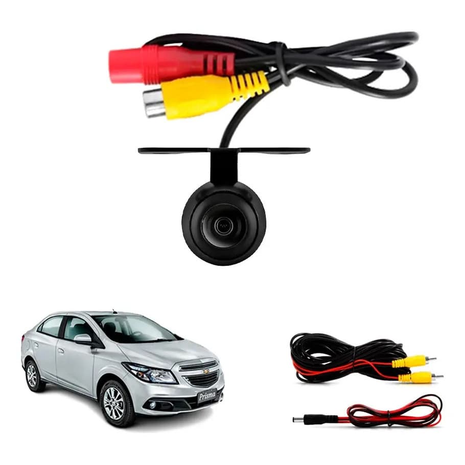 Camera De Ré Borboleta Hd Chevrolet Prisma 2013 2014 2015