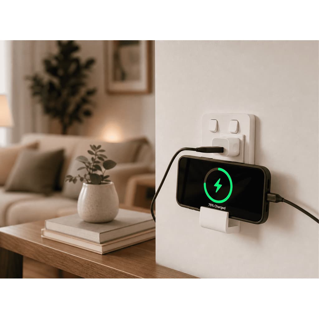 Suporte Multiuso Universal de Parede para Recarregar Celular