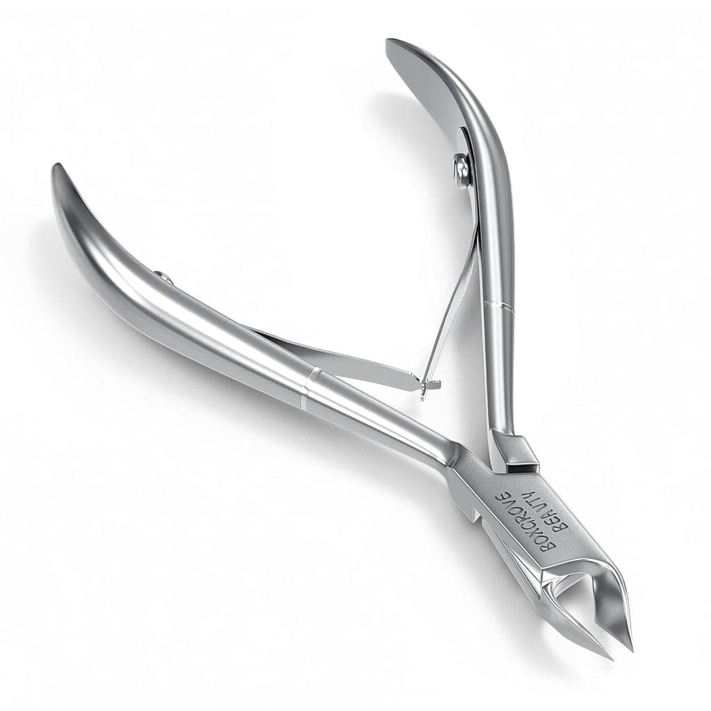 Cortador de Cutículas Profissional com Mola Dupla – Ferramenta Perfeita para Cuidados com as Unhas em Manicure e Pedicur