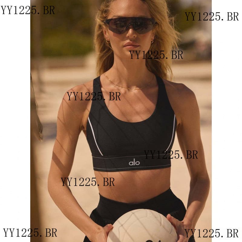 Alta elasticidade com almofada al莽a de ombro ajust谩vel terno de ioga/Leica Leggings esportivas