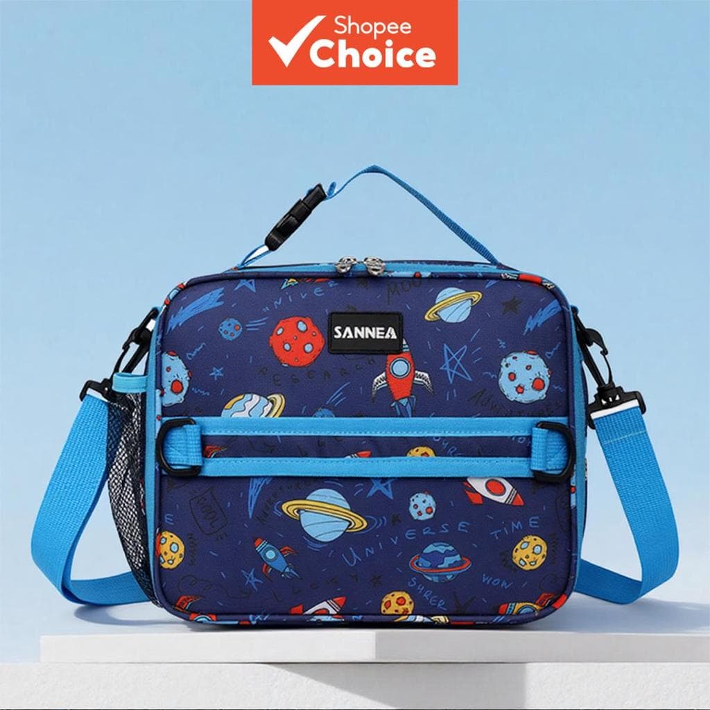 Nova Bolsa Térmica de 5L, Lancheira Bento Reforçada, Bolsa Refrigeradora de Mão e Transversal para Frescor e Conservação