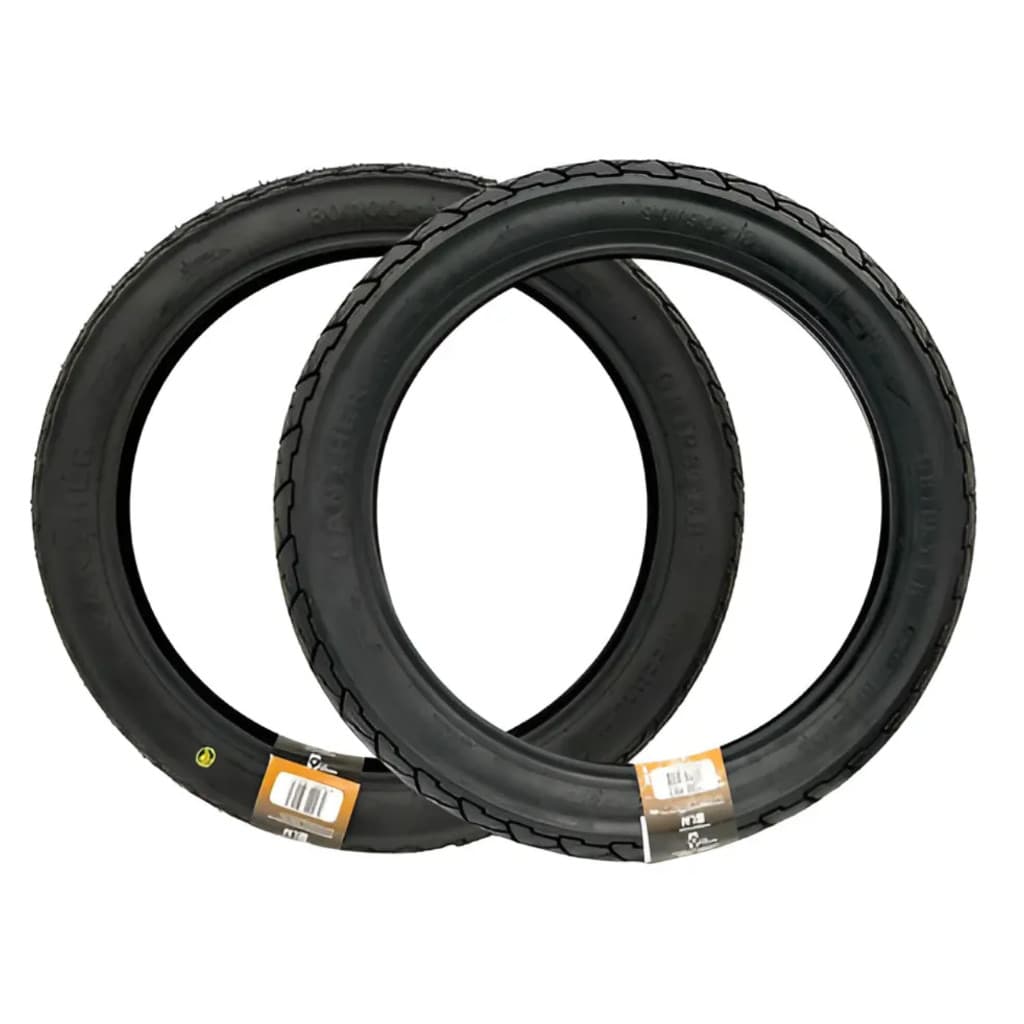 Pneu Dianteiro e Traseiro Panther Titan125 Titan150 Titan160  Fan125 Fan150 Fan160 Ybr Yes Start Gripster - Par