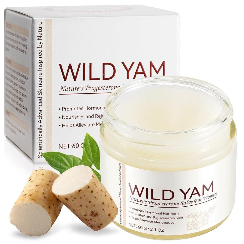 Ofanyia WildYam para Equilíbrio Hormonal, WildYam Hidratante para Ondas de Calor, Cólicas Menstruais e Suores Noturnos,