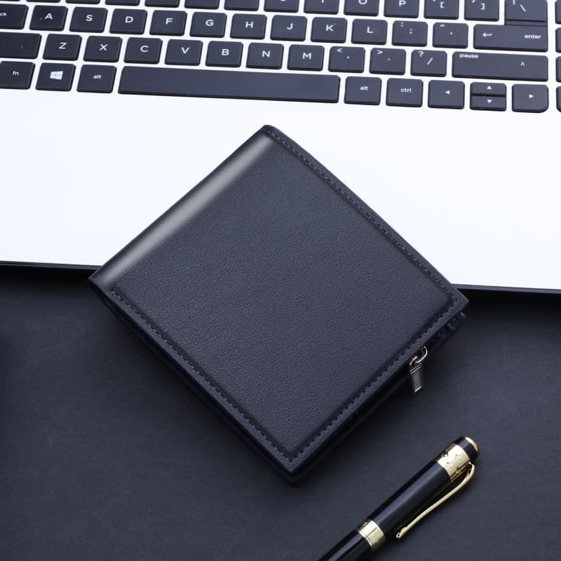 carteira masculina carteira masculina com ziper Simples pode conter carteira masculina com Slot para vários cartões para