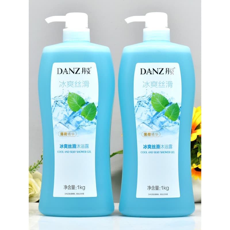 Danzi Gel de banho essência de hortelã gelado sedoso hidratante refrescante hidratante Toner fresco fragrância de longa