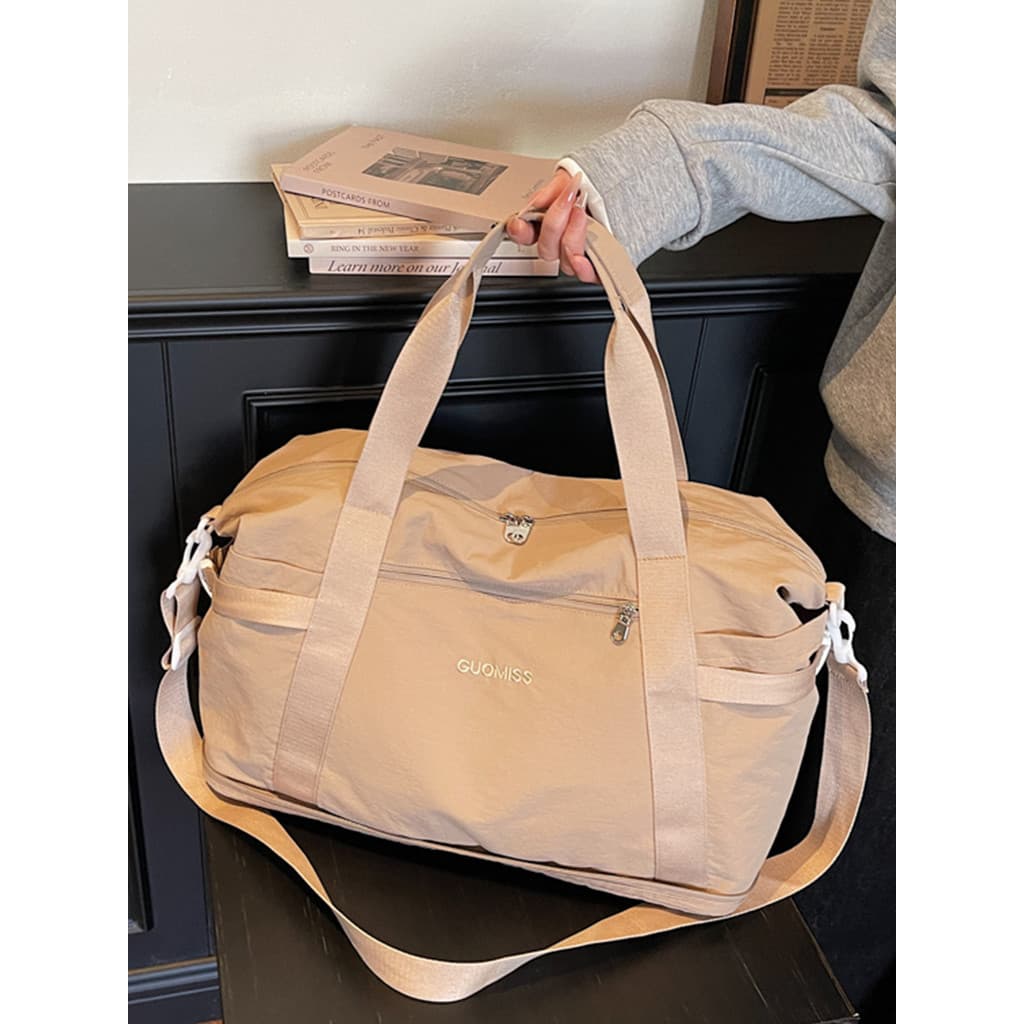Bolsa de viagem de curta distância feminina leve viagem de negócios bolsa de bagagem de um ombro grande capacidade bolsa