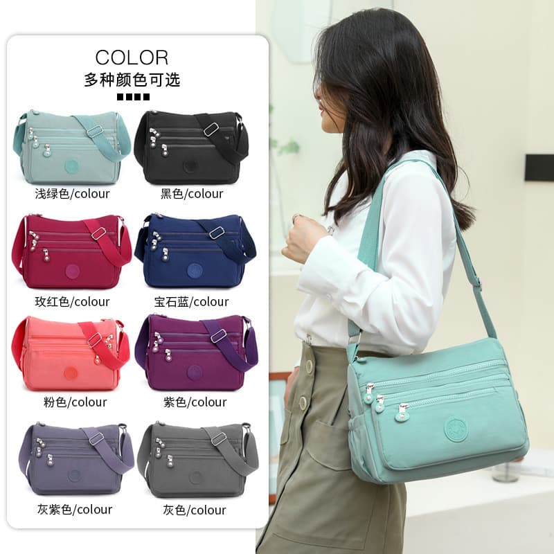 Bolsa feminina mensageiro 2026 novo estilo mãe saco senhoras saco de lona de um ombro moda All-Match boi de grande capac