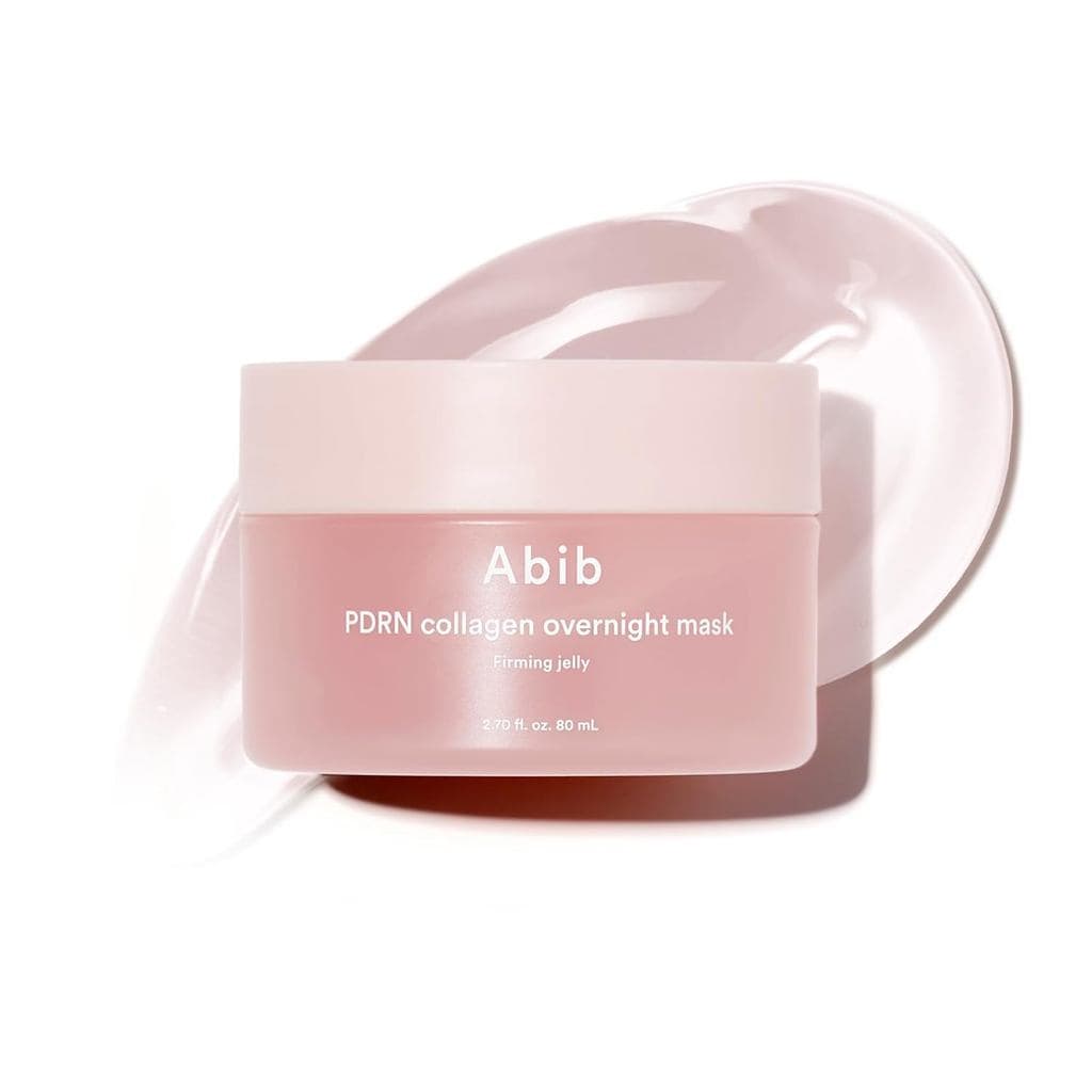 Máscara Facial Noturna Firmadora de Colágeno PDRN Abib 2.7 fl oz |   Máscara de Dormir Coreana para Rejuvenescimento |
