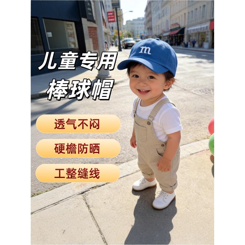 Novo estilo chapéu infantil primavera outono estilo fino boné de pico verão meninos bonito boné de beisebol meninas moda