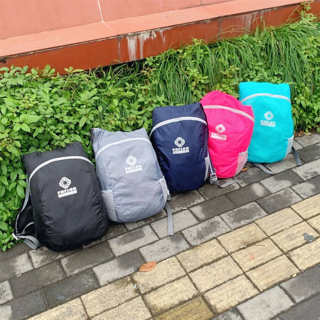 Pedido externo mochila dobrável à prova d'água para ciclismo ao ar livre bolsa de escalada ultraleve