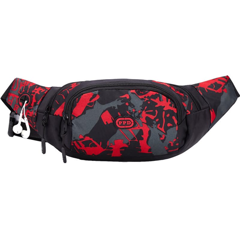 Saco de cintura das mulheres dos homens esportes ao ar livre multifuncional à prova dwaterproof água caixa registradora