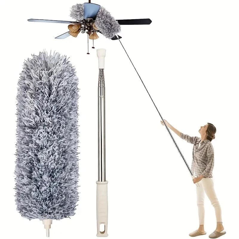 Espanador 280 Centímetros Ajustável Telescópica Dobra Duster Escova De Limpeza De Poeira