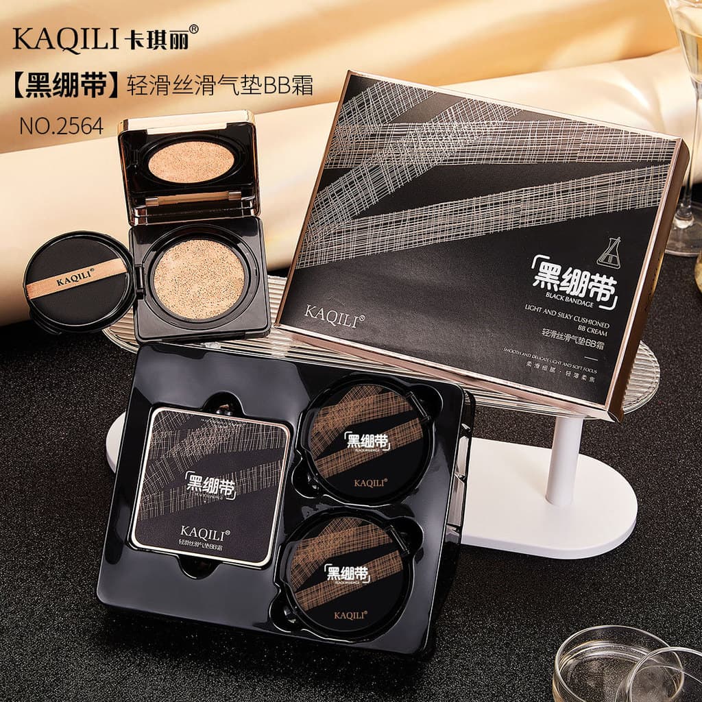 Kaqili Fabricante Bandagem Preta Almofada de Ar BB Cream Compre Um Ganhe Dois Conjuntos Caixa Grátis Hidratante Corretiv