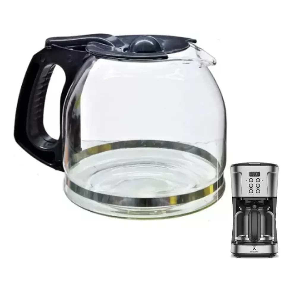 Jarra Para Cafeteira compativel Electrolux Oster Ecm30  vidro forte