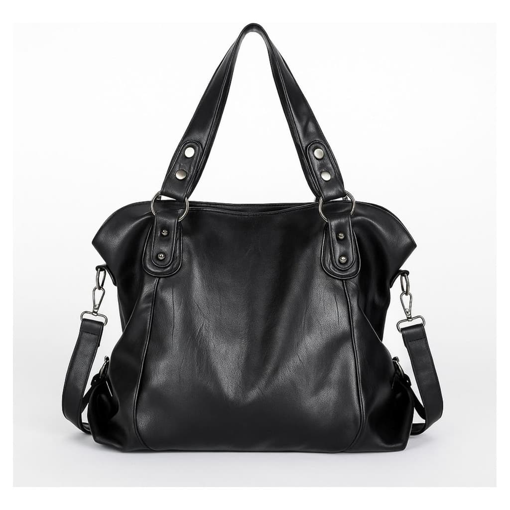 Bolsa Feminina Couro PU Alta Qualidade Alça de Ombro e Transversal Moda 2025