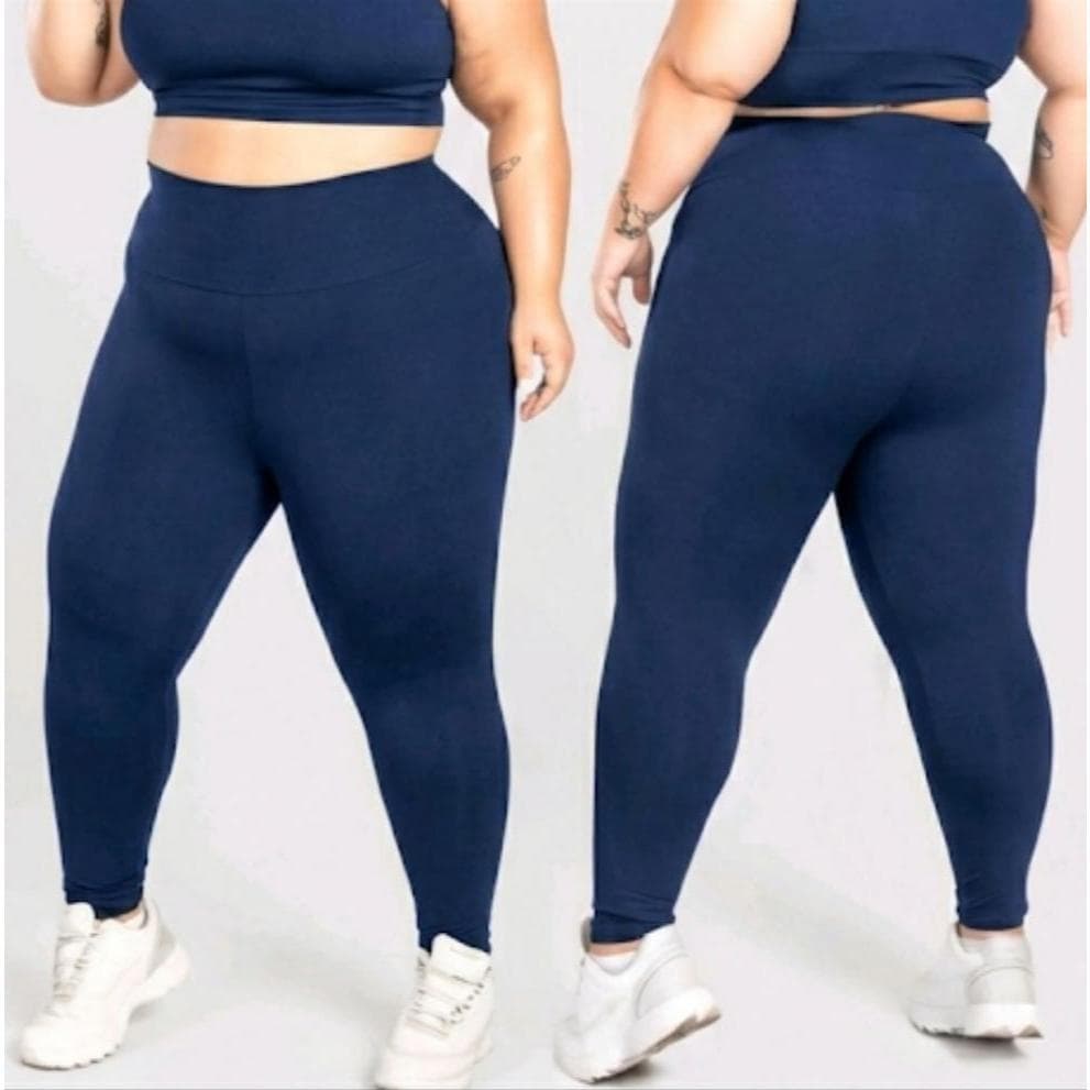 CALÇA FEMININA LEGGING SUFLEX FORRADA FLANELADA PLUS SIZE GG ao G3