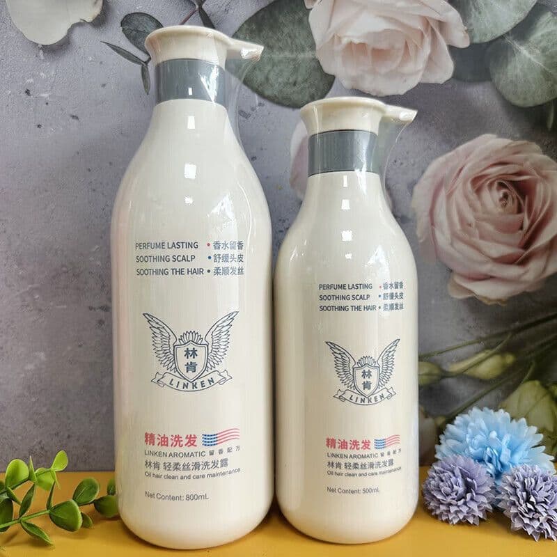 Lincoln Gentle Silky Shampoo Limpeza Profunda Controle de Óleo Plump Fofo Suavizante Melhora o Frizz Shampoo Garfo Divid