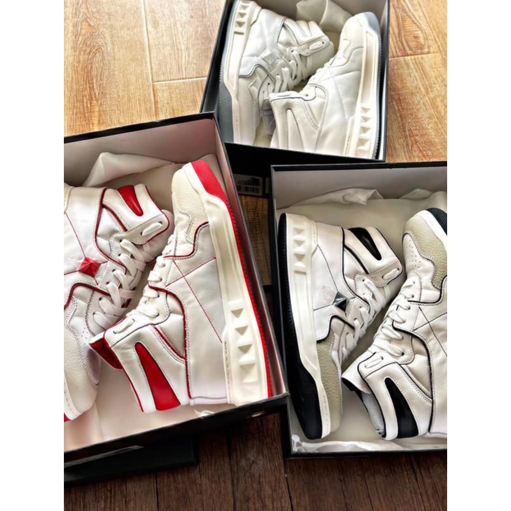 Alto Luxo Italiano!7600+!JIN Couro Outono Inverno Masculino Lace-Up Esportes Sapatos Casuais Tênis