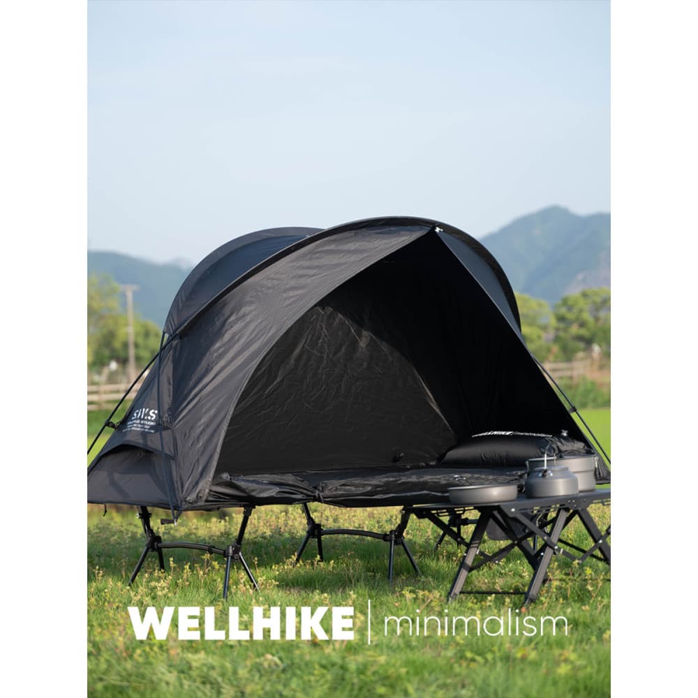 SWS Tenda de cama para acampamento ao ar livre, caminhada, à prova de mosquitos, à prova de chuva, portátil, para ciclis