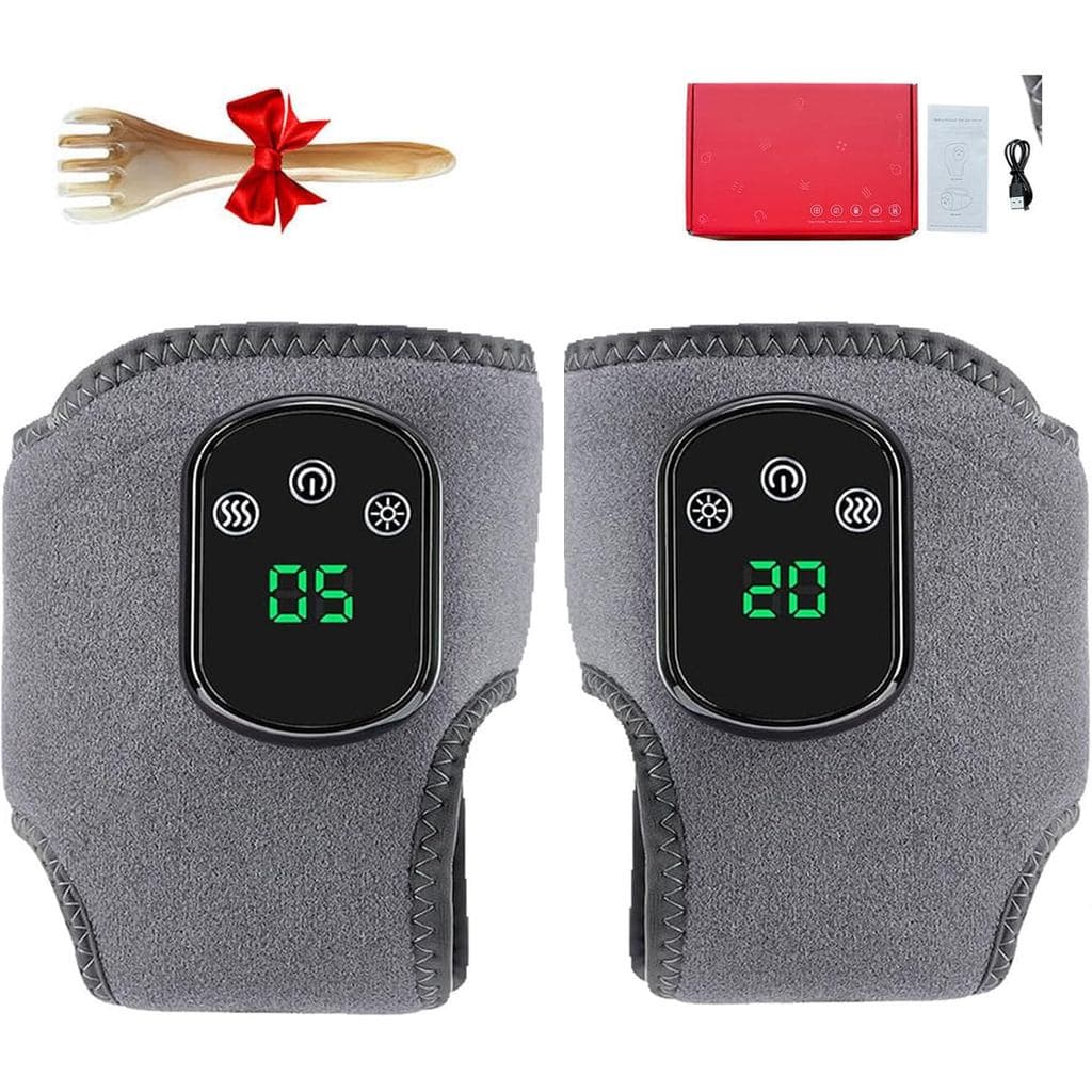 Massageador de Pés Tryemsense, Massageador Conveniente com Terapia de Calor Infravermelho, 3 Velocidades de Vibração, 5