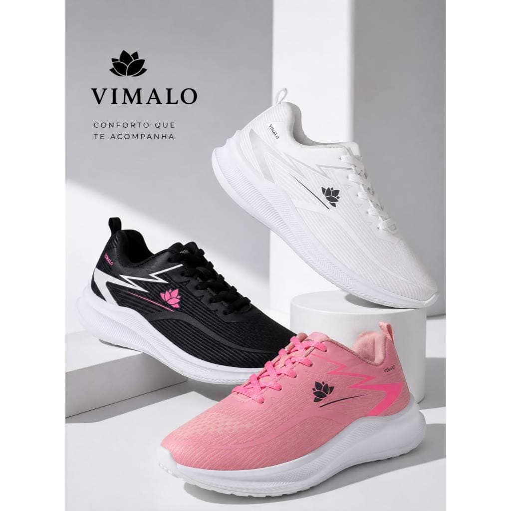 Tenis Esportivo Feminino Vimalo Fitness para Caminhada e Academia