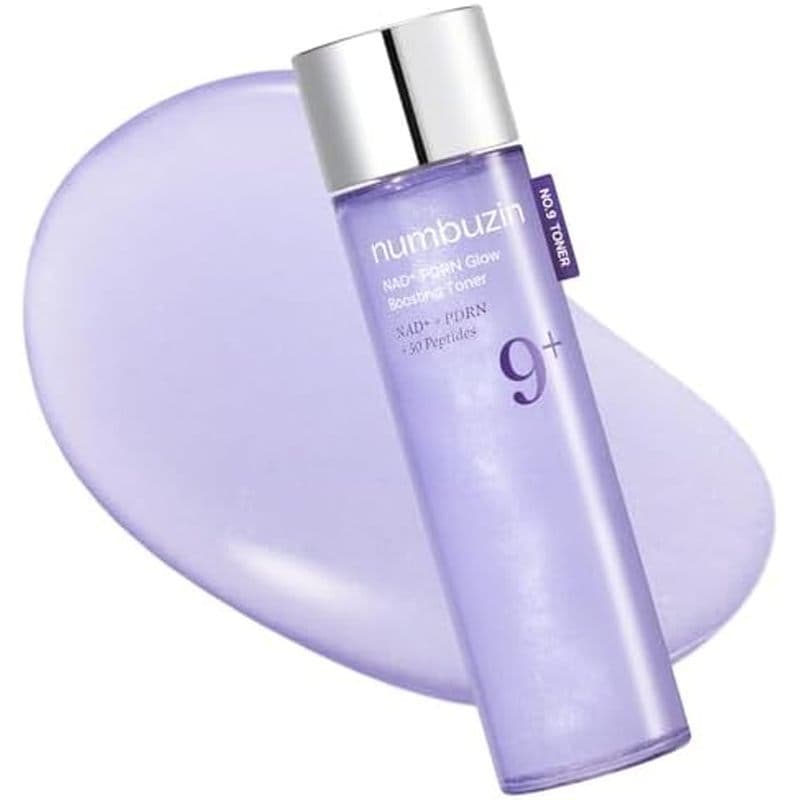 numbuzin No . 9 NAD + Salmon PDRN Glow Boosting Toner , Hidratante & amp ; Reafirmante Para Rugas , Linhas Finas Pele Op