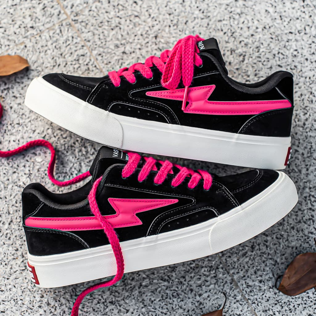 Sapatos masculinos na moda nacional ins marca na moda relâmpago pão sapatos casuais All-Match esportes sapatos de skate