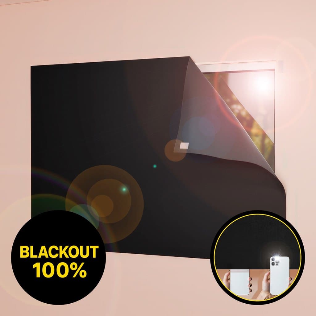 Cortina Painel Blackout Blecaute 100% Corta Luz Colorido com Fixadores para Todas as Janelas EDDI Casa
