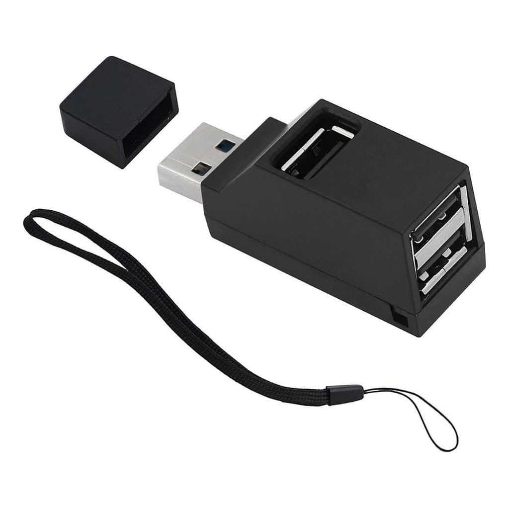 Hub Usb 2.0 Multifuncional 3 Em 1 Tomate Mst-011