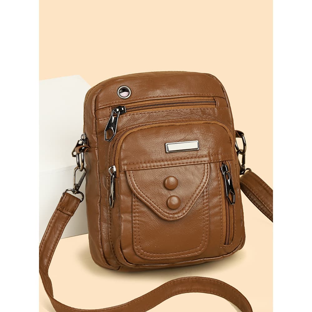 Bolsa feminina pequena mini bolsa para celular feminina 2026 novo estilo Crossbody All-Match mini bolsa de ombro Multi-c